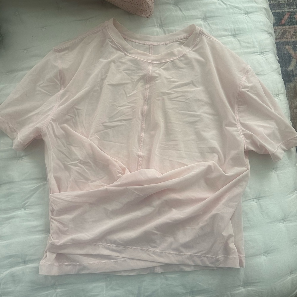 Light Pink Lululemon Women's Top